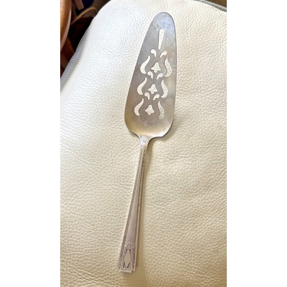 Vintage King Edward National Silver Co 10" Pie / Cake Server Silver Plated